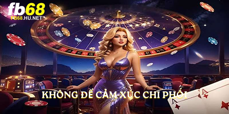 Không để cảm xúc chi phối